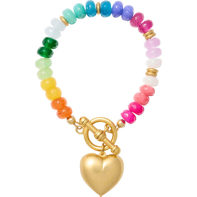 Brinker & Eliza | Women's June Bracelet, Rainbow (Multicolor, One Size) | Maisonette | Maisonette