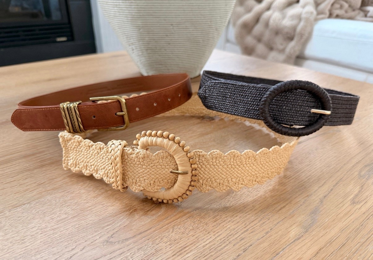 Target new arrivals just in time for transitioning into spring! Three great belts I will be wearing on repeat. 

#LTKgrwm #LTKmomlife #LTKootd