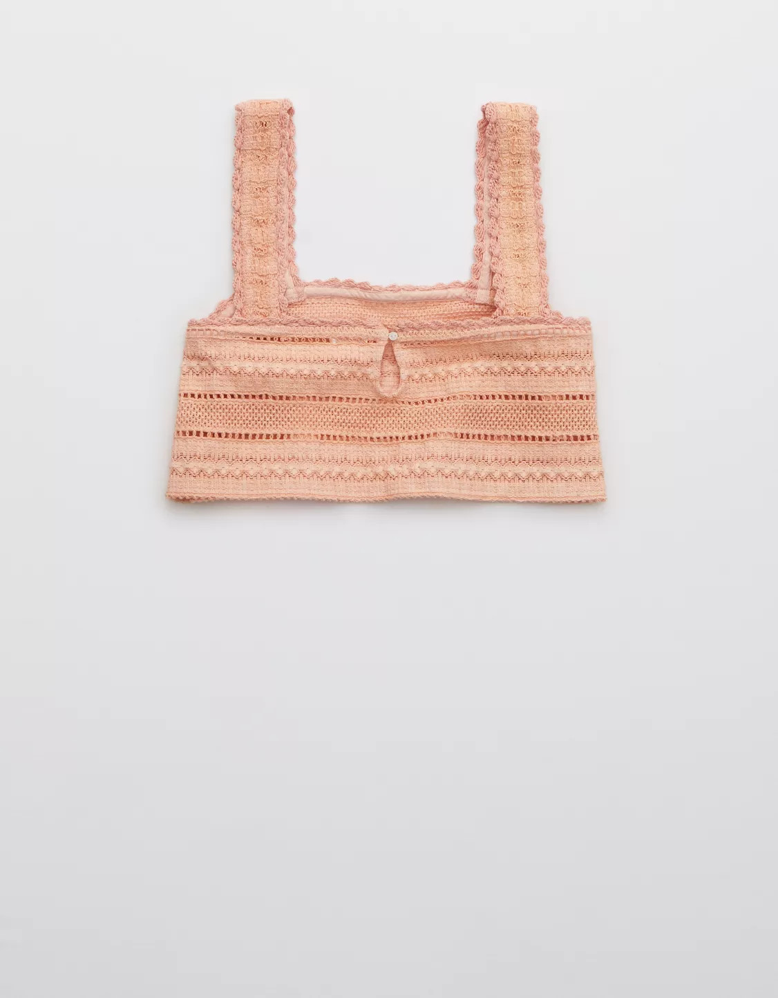 Aerie Textured Lace Tank Top | American Eagle Outfitters (US & CA)