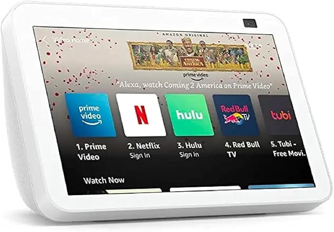 All-new Echo Show 8 (2nd Gen, 2021 release) | HD smart display with Alexa and 13 MP camera | Glac... | Amazon (US)