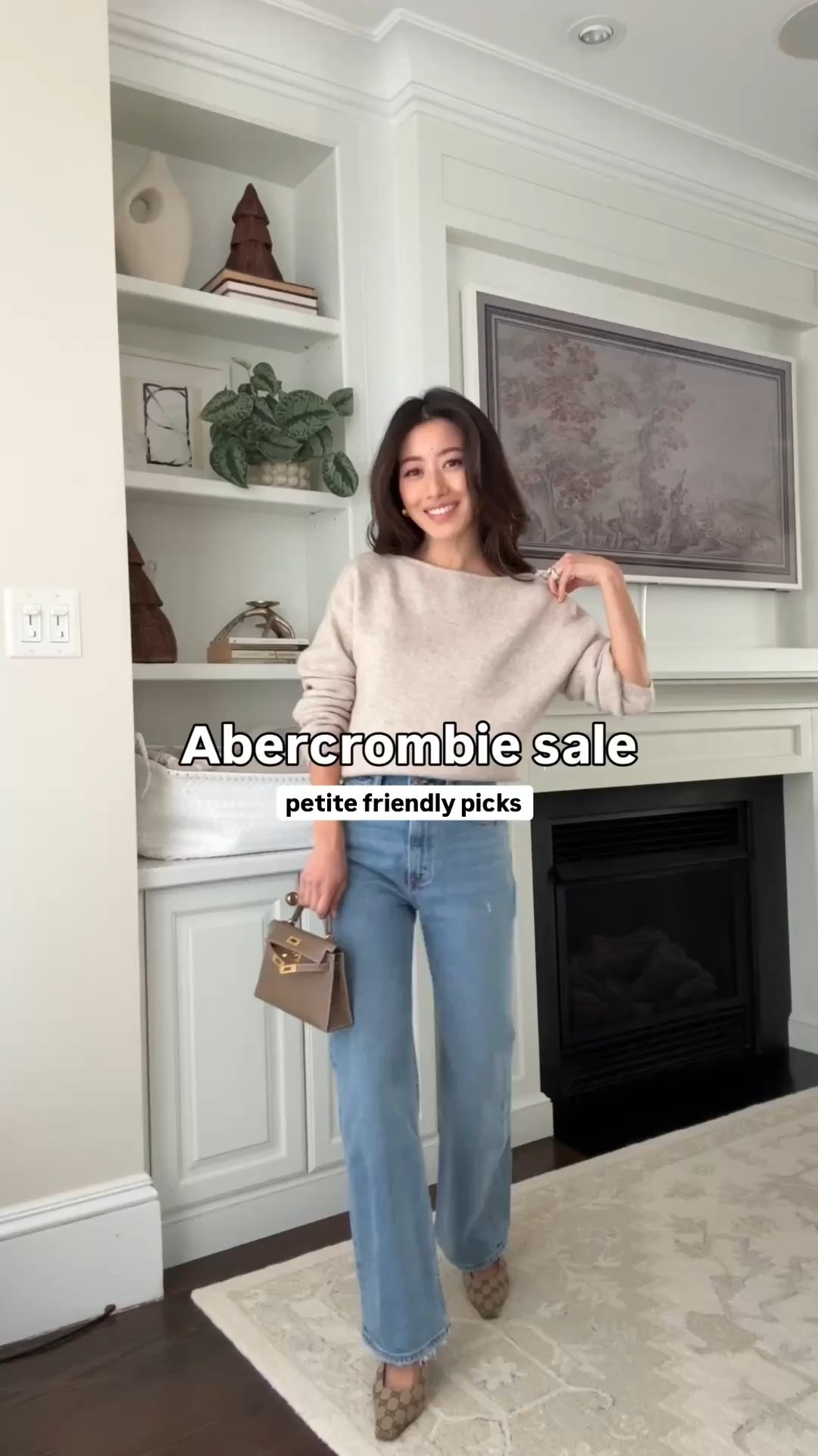 Code AFJEAN is back for 20% off $125+ this weekend, ends 2/16!

Outfit 1: 
•  stripe Bra-Free Midi Dress XXS petite, 100% cotton. good for smaller busts TTS

Outfit 2: 
• High rise 90s relaxed jeans 24 Extra Short  
• Sweater XXS - relaxed fit, sleeves long on me 

Outfit 3: 
• brown polka dot Bra-Free Mini Dress XXS Petite

Outfit 4:
• Wide leg jeans 24 Short, loose at my waist, could prob size down
• Abercrombie top coat XXS petite
• Double layered brown crewneck layering top XS (I size up in fitted tops so it isn’t too tight) nice and soft

Other looks:
• Underwire One-Piece Swimsuit size XXS (I need to try a size up, cups fit small) + Crinkle Textured Pull-On Pant size XXS short 

• High rise 90s relaxed jeans size 24 extra short + sage green rounded sleeve cardigan size xxs, sleeves on the long side and lower cut neckline

Petite friendly jeans, spring break, warm weather getaway vacation dresses, family photo dresses, easy mom outfits

#LTKPetite #LTKWorkwear #LTKTravel