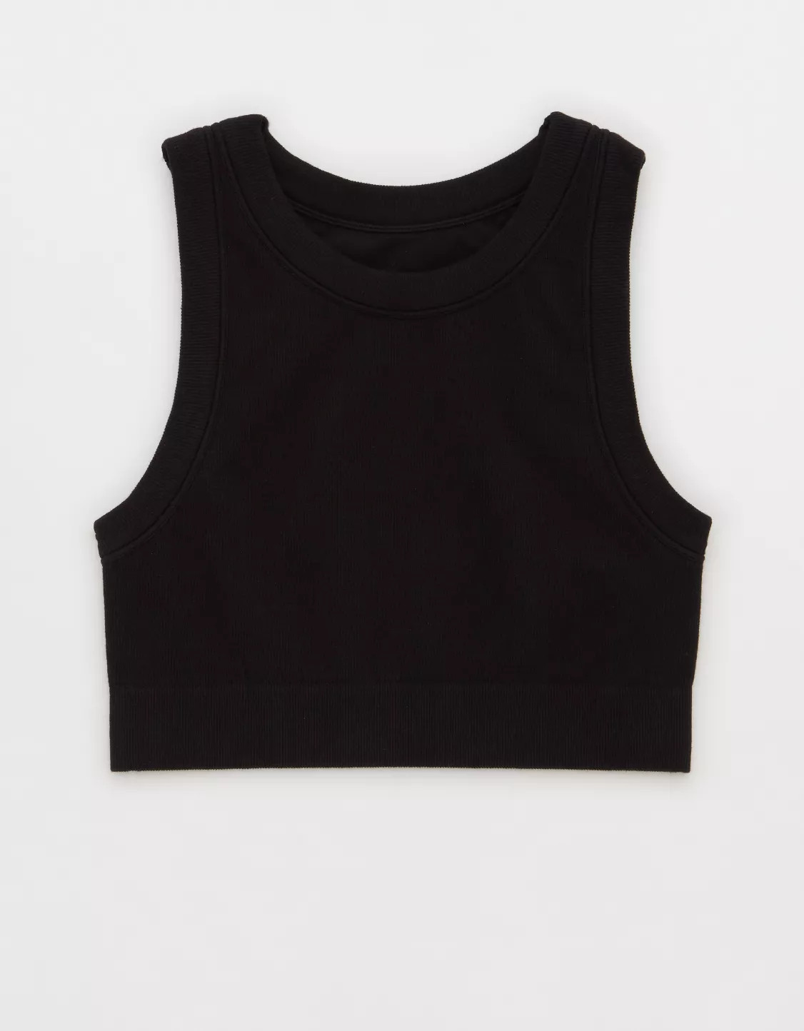 OFFLINE By Aerie Seamless High Neck Sports Bra | American Eagle Outfitters (US & CA)