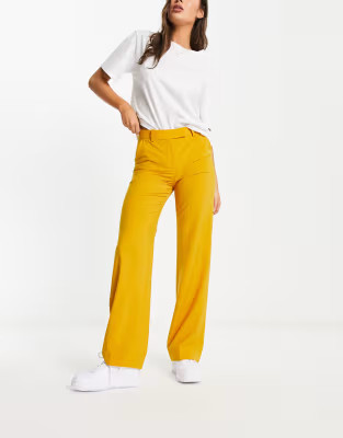 & Other Stories tailored pants in mustard - part of a set | ASOS (Global)