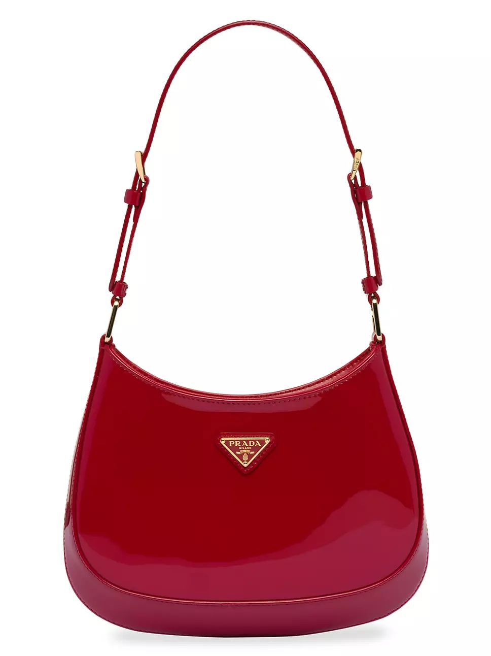Prada Cleo Patent Leather Shoulder Bag | Saks Fifth Avenue