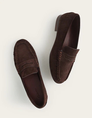 The Ashley Ruched Loafer in Suede | Madewell