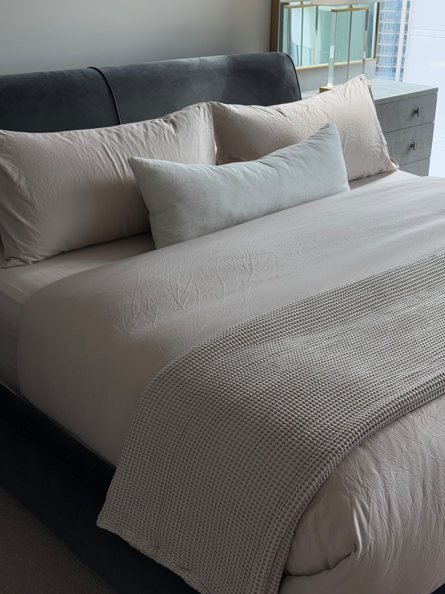 Bedding details!
