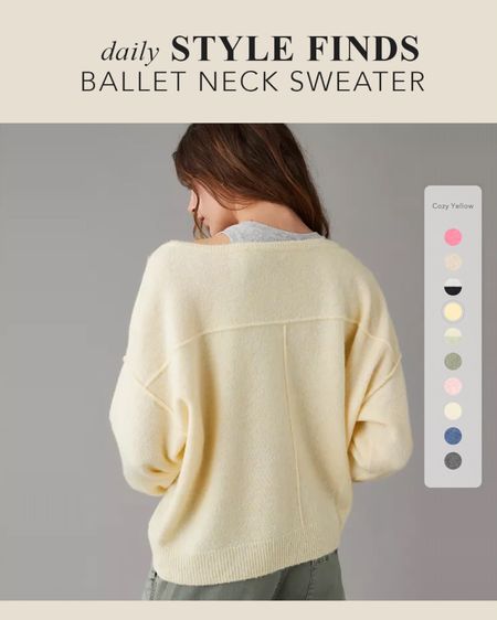 AE Whoa So Soft Ballet-Neck Sweater #ae #springsweaters #balletnecksweaters #personalshopper #virtualstylist

#LTKsalealert #LTKover40 #LTKfindsunder50