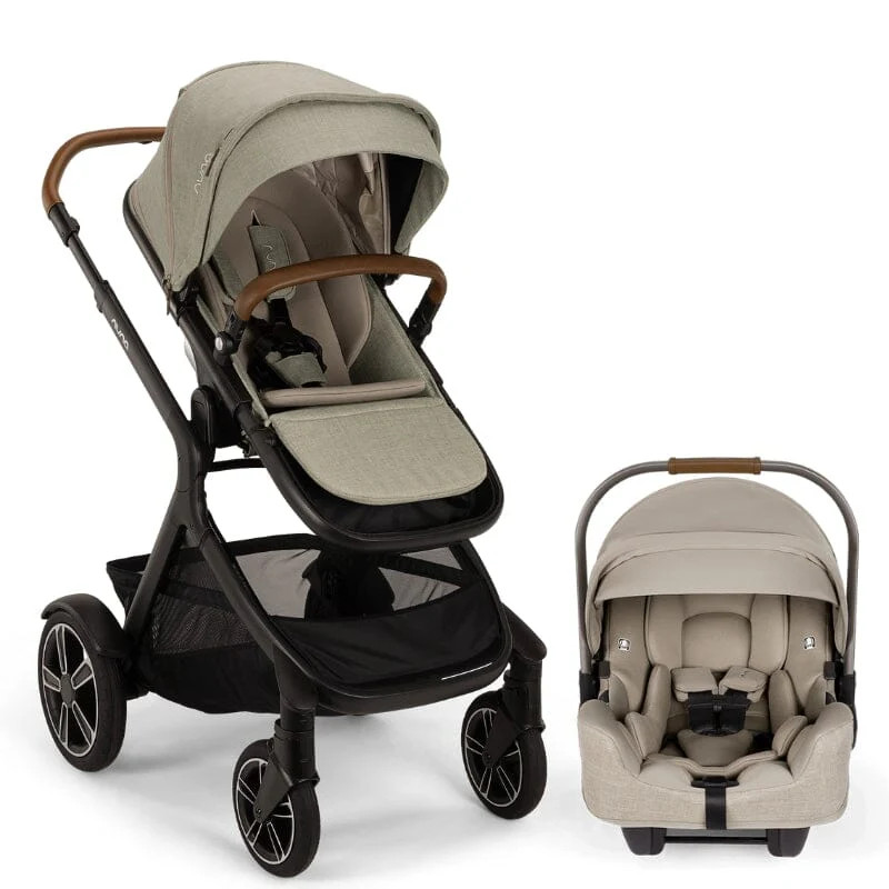 Nuna DEMI Next Stroller, Rider Board, and PIPA RX Travel System | Strolleria
