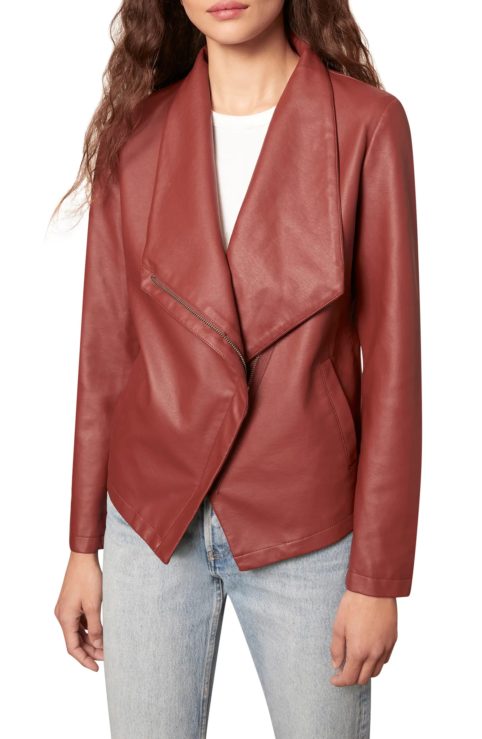 Faux Leather Jacket | Nordstrom