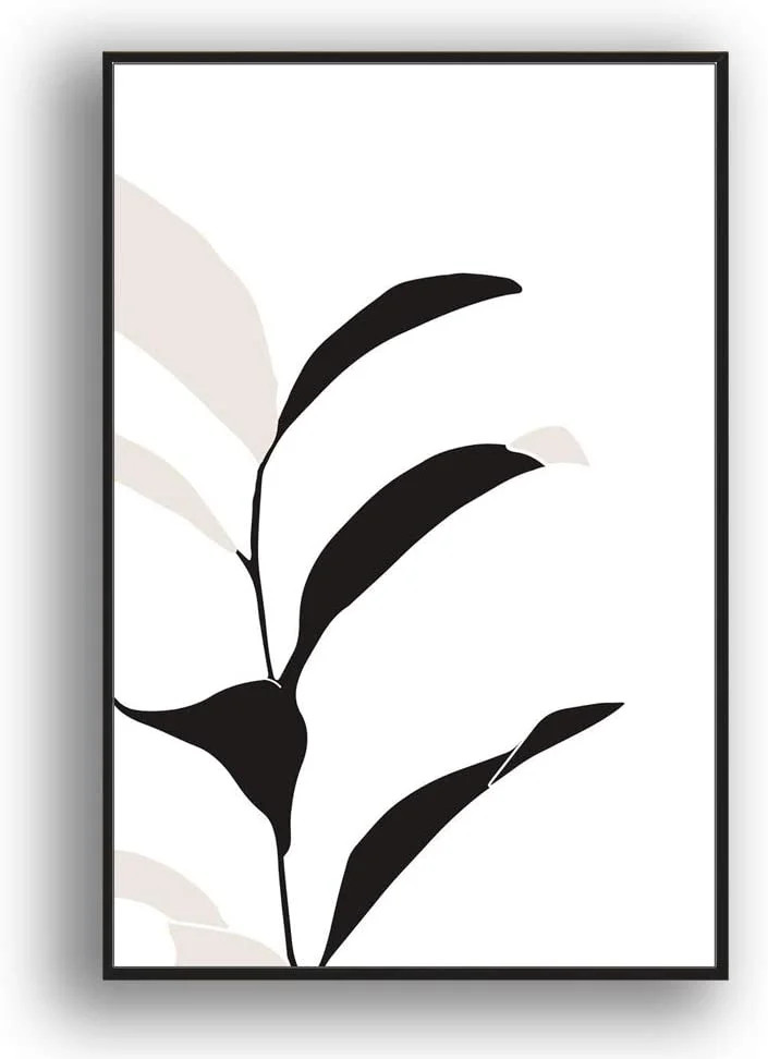 IDEA4WALL Framed Canvas Print Wall Art Textured Red Color Block Duo Geometric Shapes Illustration... | Walmart (US)