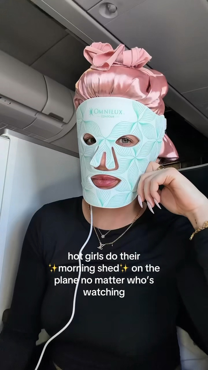 the amount of stares but the glow is worth it 😋✈️ 

#LTKBeauty #LTKselfcare #LTKTravel