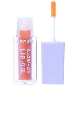 Naked Sundays Glow + Go Lip Oil SPF0 in Salted Caramel from Revolve.com | Revolve Clothing (Global)