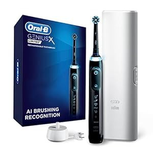 Oral-B Genius X Limited, Electric Toothbrush with Artificial Intelligence, 1 Replacement Brush He... | Amazon (US)
