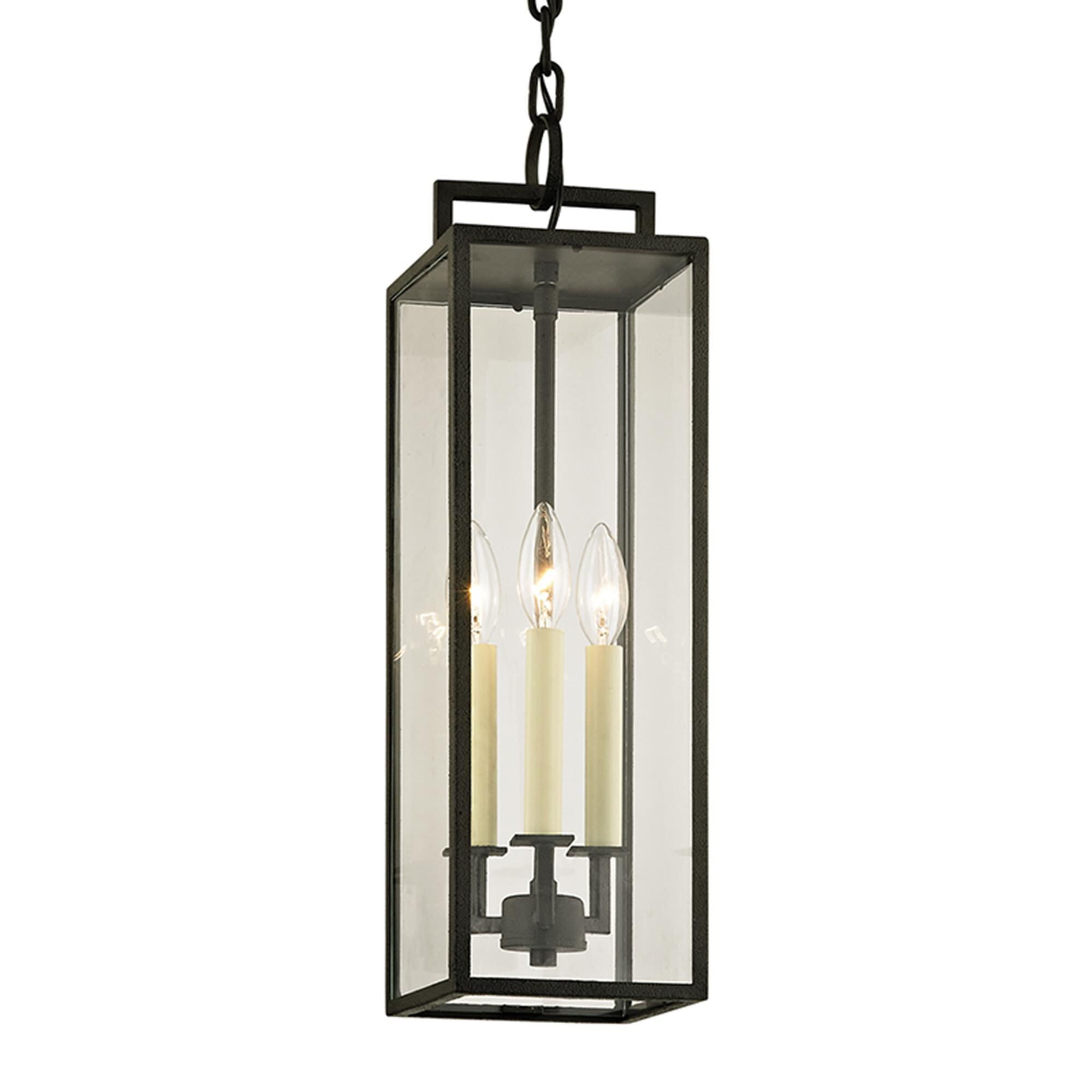 Beckham 21 Inch Tall 3 Light Outdoor Hanging Lantern by Troy Lighting | 1800 Lighting