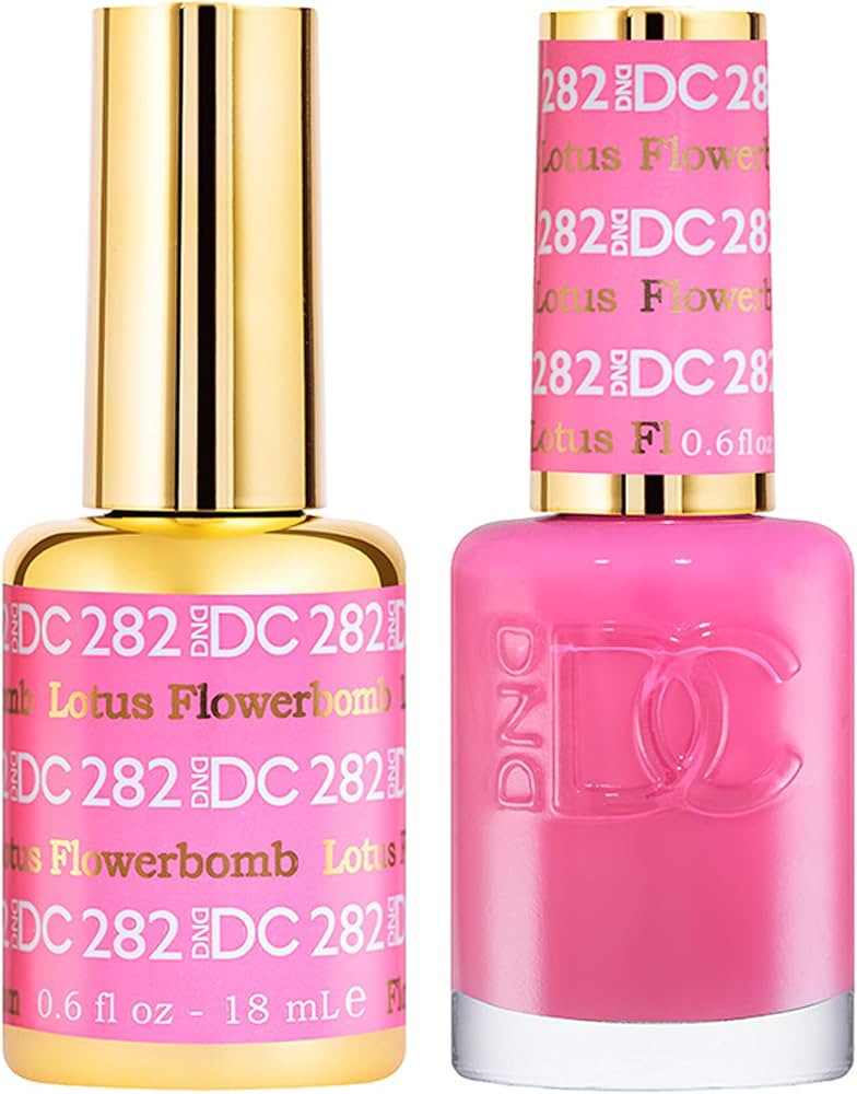 DND Gel Polish Set - 1 each of Purple Gel Polish and Purple Nail Polish, 282 Aroma, 0.5 Fl Oz | Amazon (US)