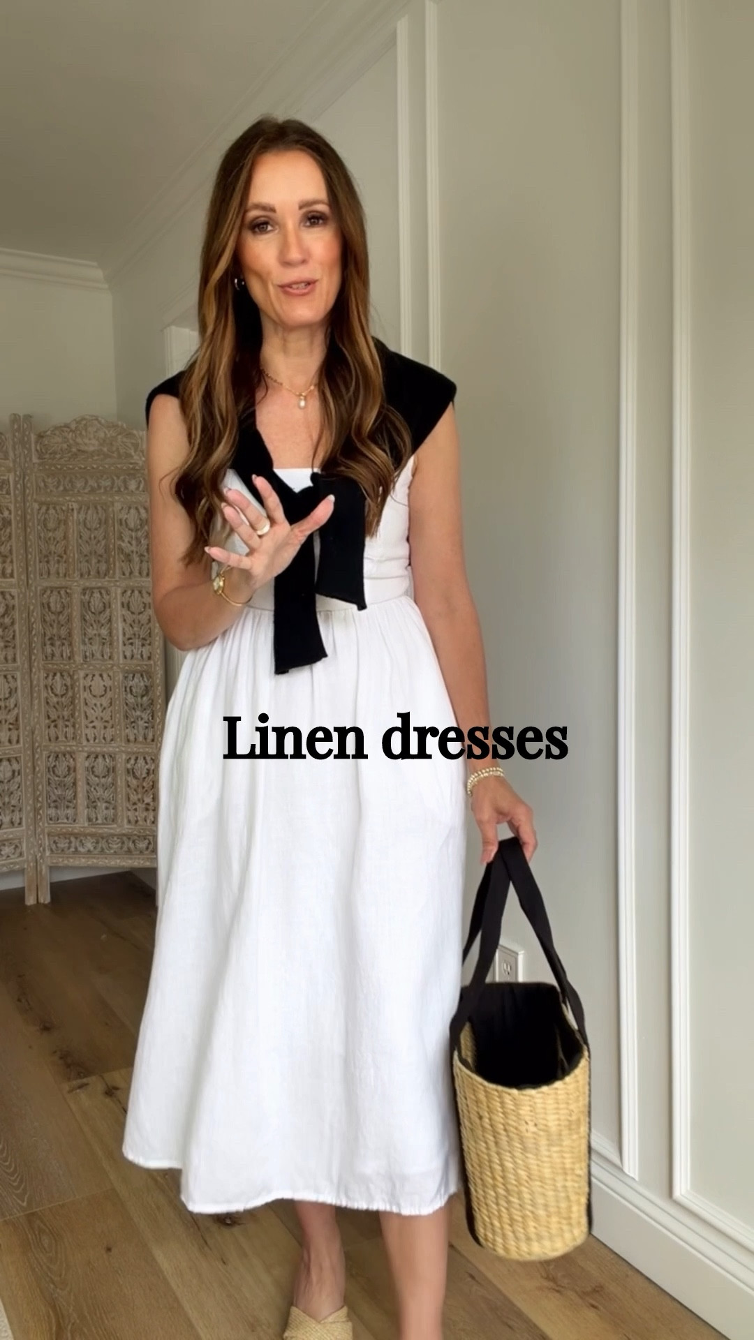 I love linen season with @onequince!
•
Over 50 style, over 40 fashion, fashion over 40, fashion over 50, how to style, casual outfit, outfit idea, spring outfit

#quincepartner 

#LTKOver40 #LTKgrwm
