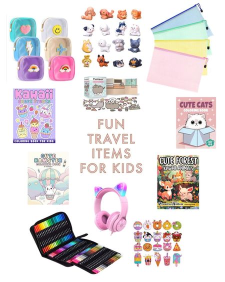 I packed these items for my girls to keep them busy while traveling! They are ages 4-13, and they will love all of these things!💕

#LTKtravel #LTKkids #LTKfamily