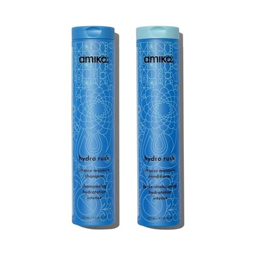 Amika hydro rush intense moisture shampoo 275ml and conditioner 275ml bundle | Amazon (US)