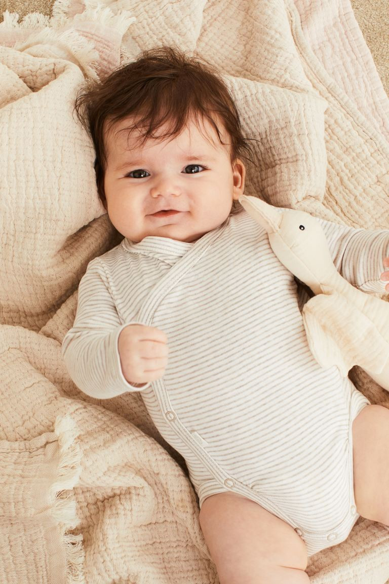 3-pack Long-sleeved Bodysuits | H&M (US + CA)