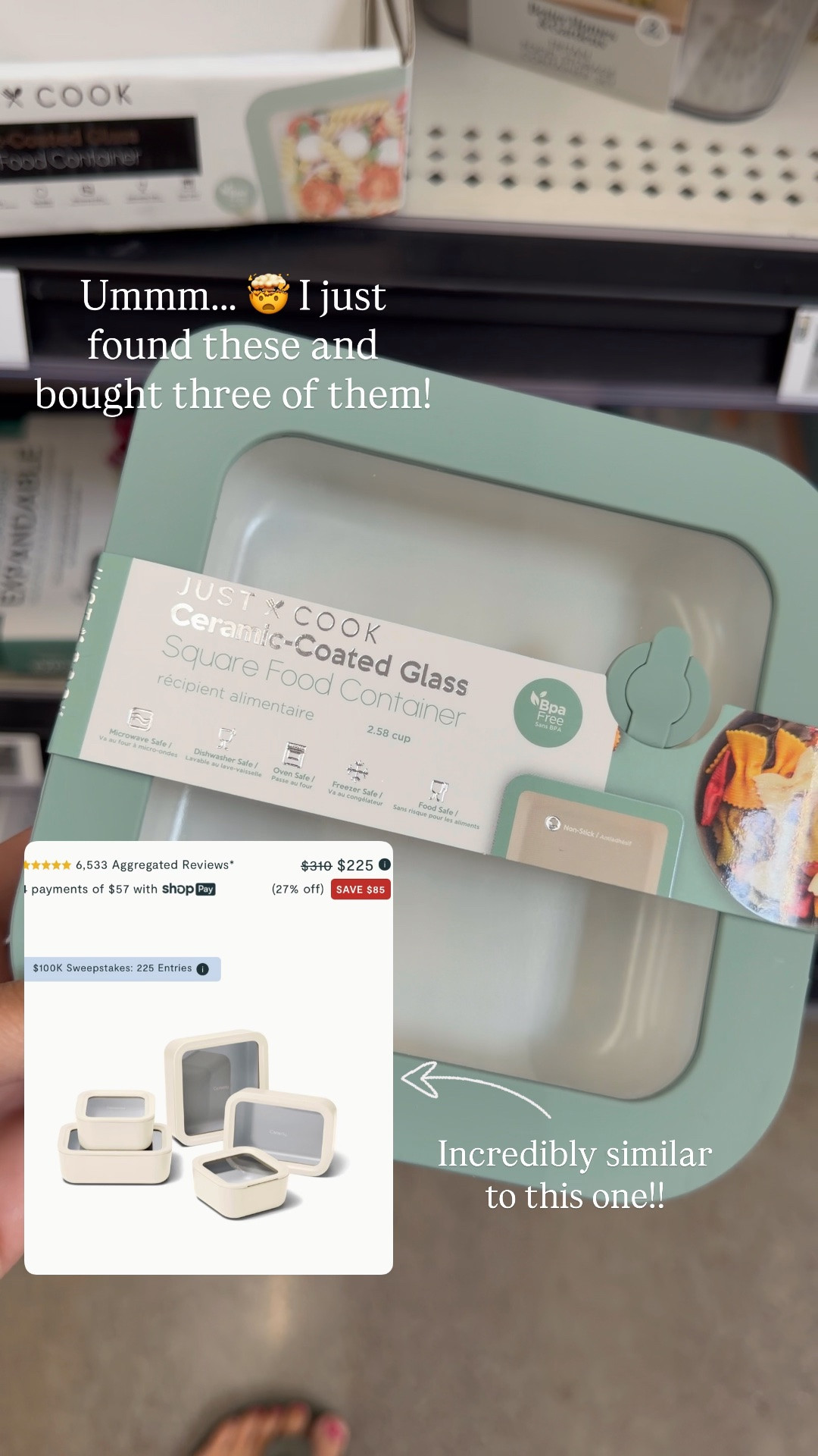 Walmart find of the summer! 🤯🎉
Oh my gosh, these are identical to the super expensive brand and they are under seven dollars. I cannot believe it.!￼

#LTKfoodie #LTKHome