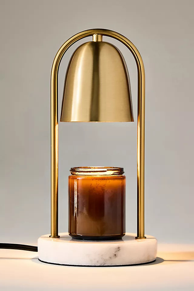 Metal Arch Candle Warmer Lamp | Anthropologie (US)
