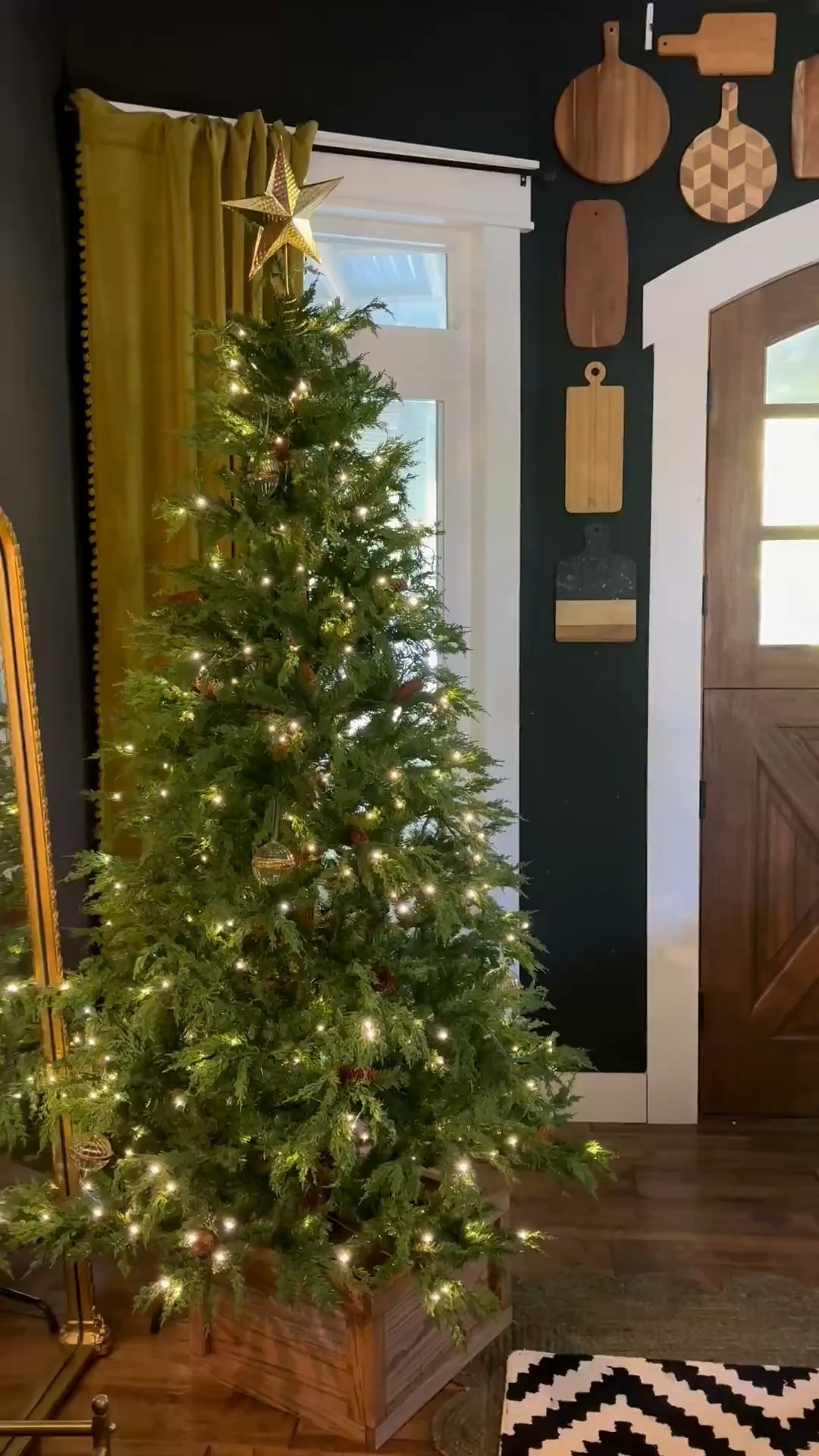 Love this gorgeous tree, it has the perfect twinkle lights! Bend the end of the branches down a little  for an extra lil touch. 

#LTKFamily #LTKSeasonal #LTKHoliday