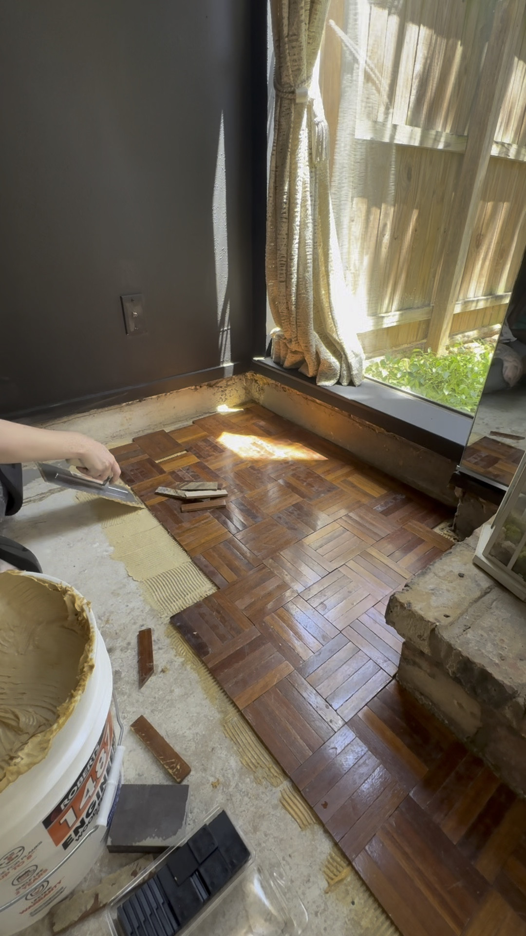 lay some 5x5 parquet with me #gothityourself #bellushall #diyproject #homerenovation

#LTKHome