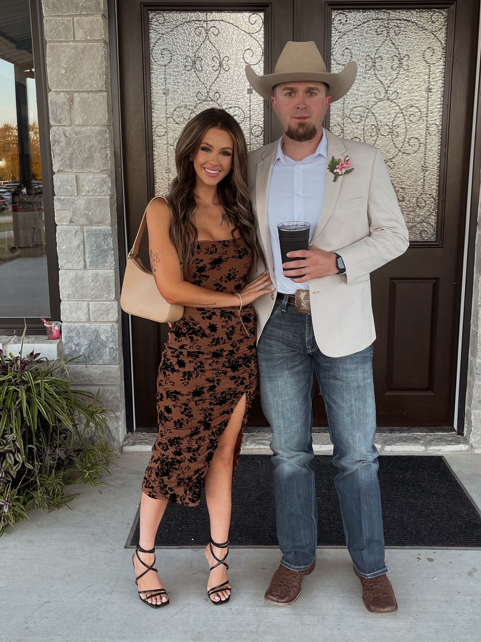 DRESS! 
*They don’t carry the style with the slit at the front anymore, but this one with the slit at the back. 