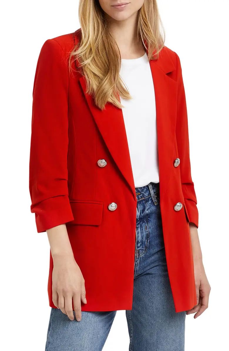 River Island Double Breasted Blazer | Nordstrom | Nordstrom