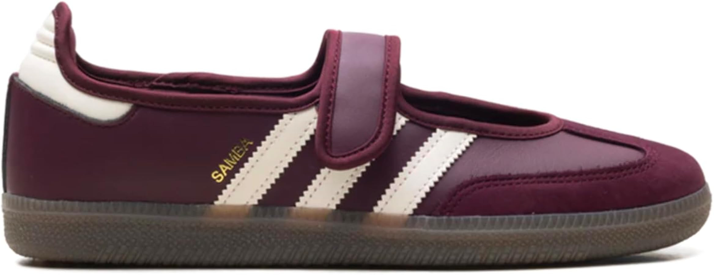 adidas Samba Jane Womens Sneaker (Maroon White Gum, 8.5) | Amazon (US)