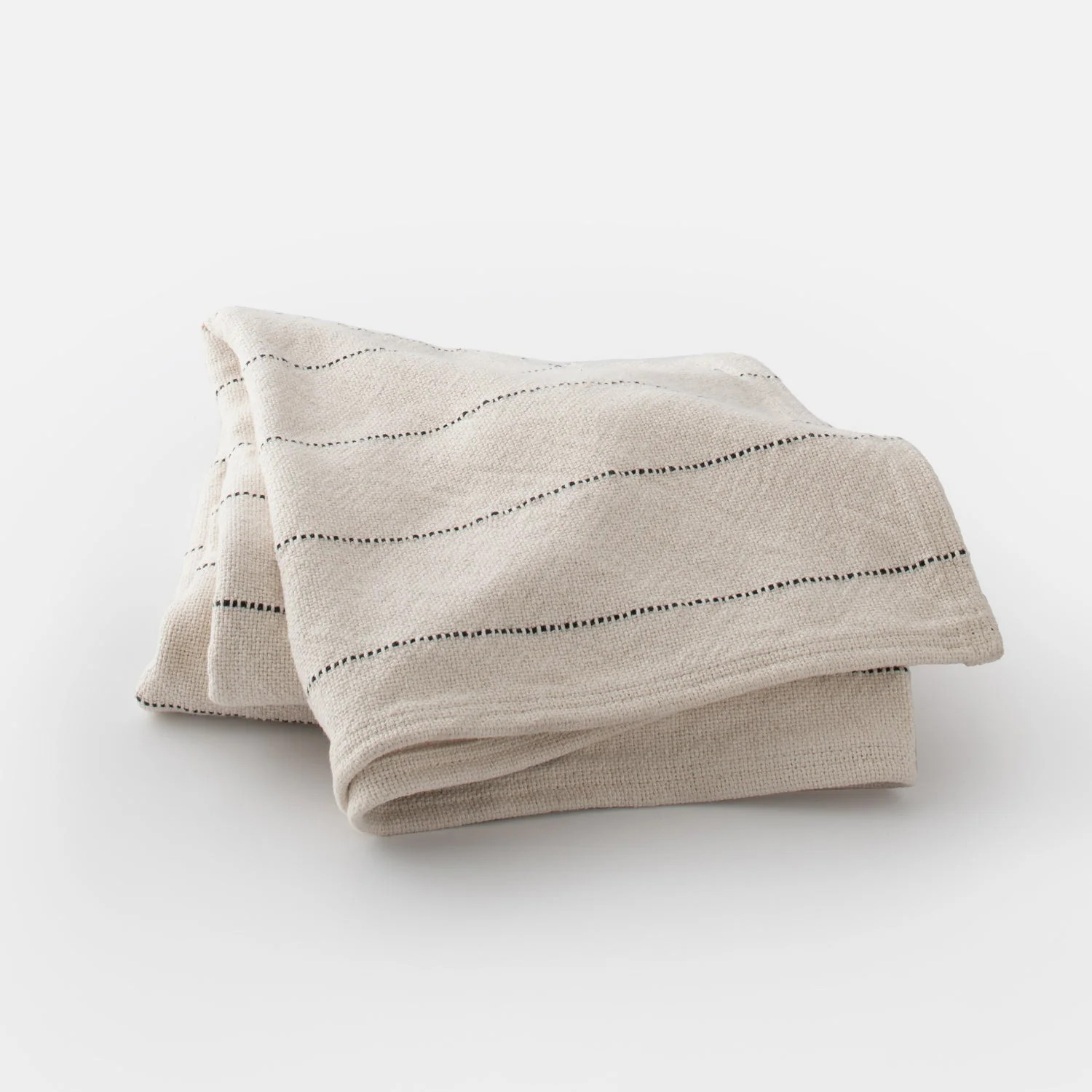 Cotton Pinstripe Throw | Schoolhouse