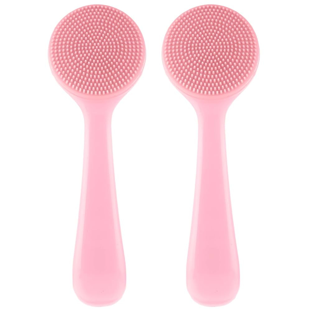 2 Pack Face Scrubber for Women, Soft Silicone Face Cleansing Brush, Manual Scrubber Exfoliator fo... | Amazon (US)