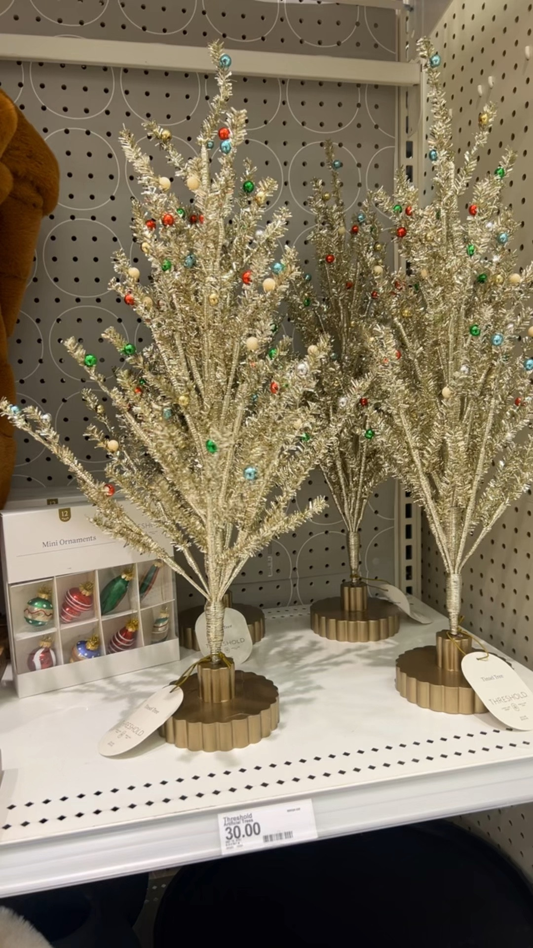 The cutest tinsel tree! Love the little bells! 

#LTKHoliday #LTKHome #LTKSeasonal