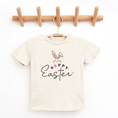 The Juniper Shop Hoppy Easter Bunny Egg Toddler Short Sleeve Tee | Target