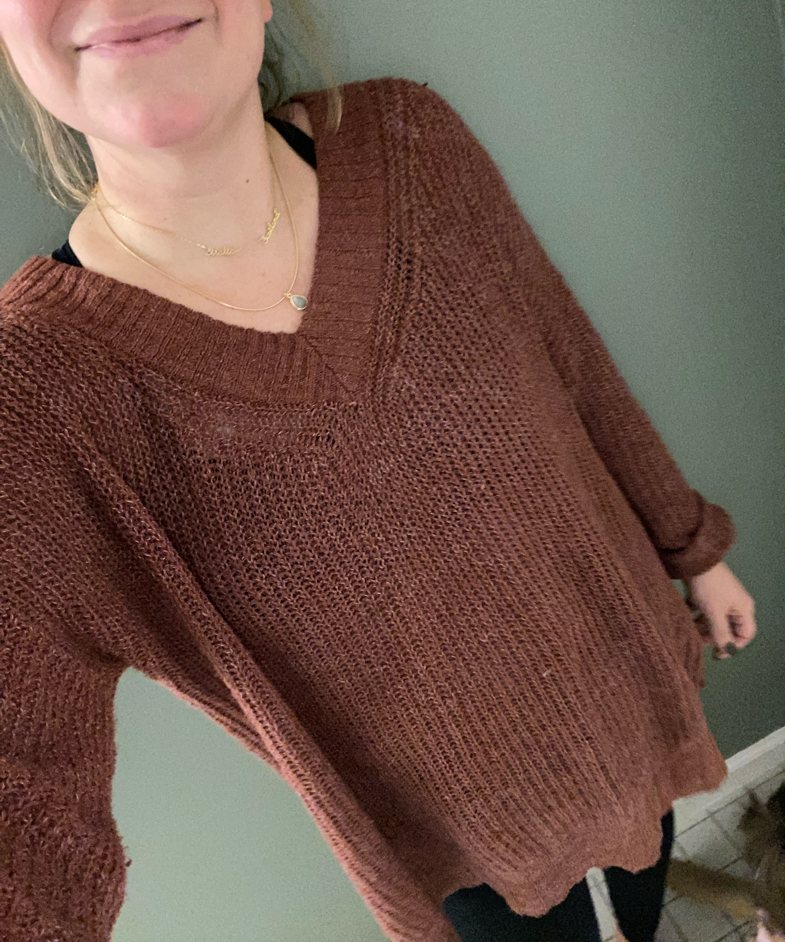 Have been living in this sweater I got the other day at Anthropologie! It is so comfy and light weight it will be one of my favorites for a long time 

#LTKGiftGuide #LTKHoliday #LTKSaleAlert