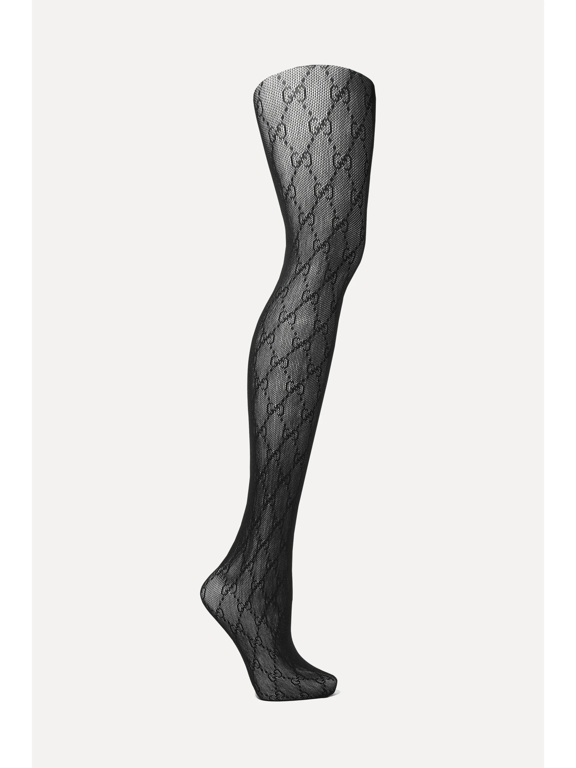 Black Intarsia fishnet tights | Gucci | NET-A-PORTER | NET-A-PORTER (US)