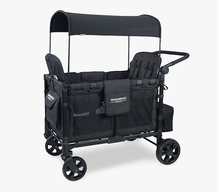 Wonderfold W4 Elite Multifunctional Quad Stroller Wagon | Pottery Barn Kids