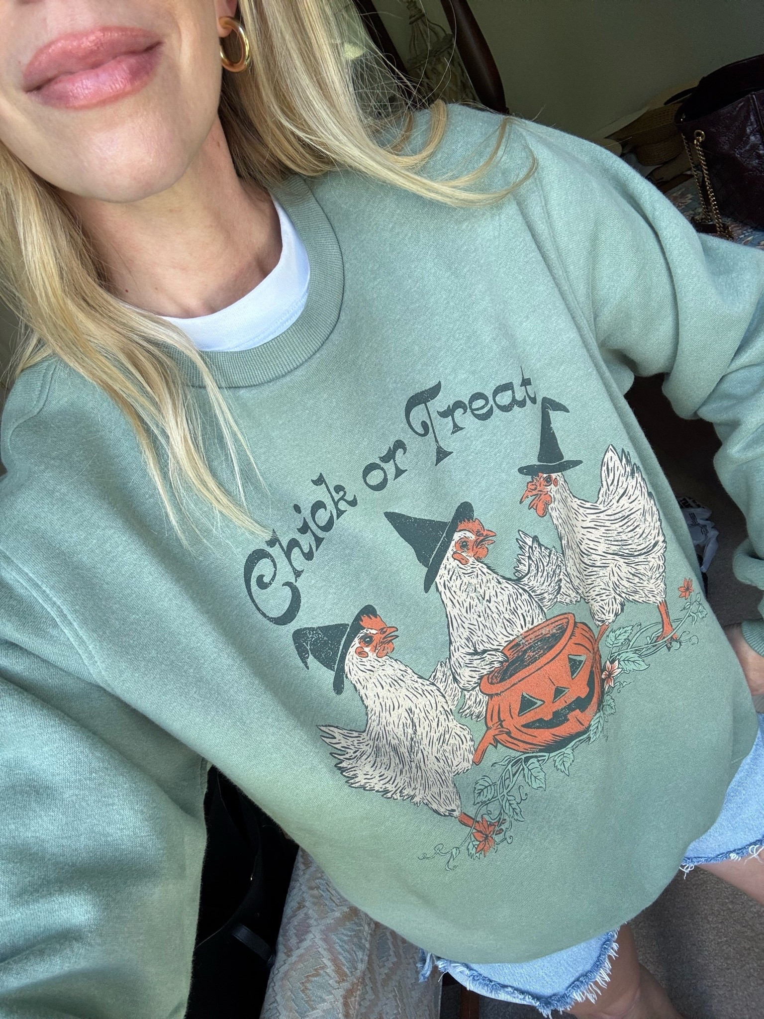 The cutest Halloween sweatshirt for chicken lovers 🐓 Under $25

#LTKSeasonal #LTKdayinmylife #LTKActive