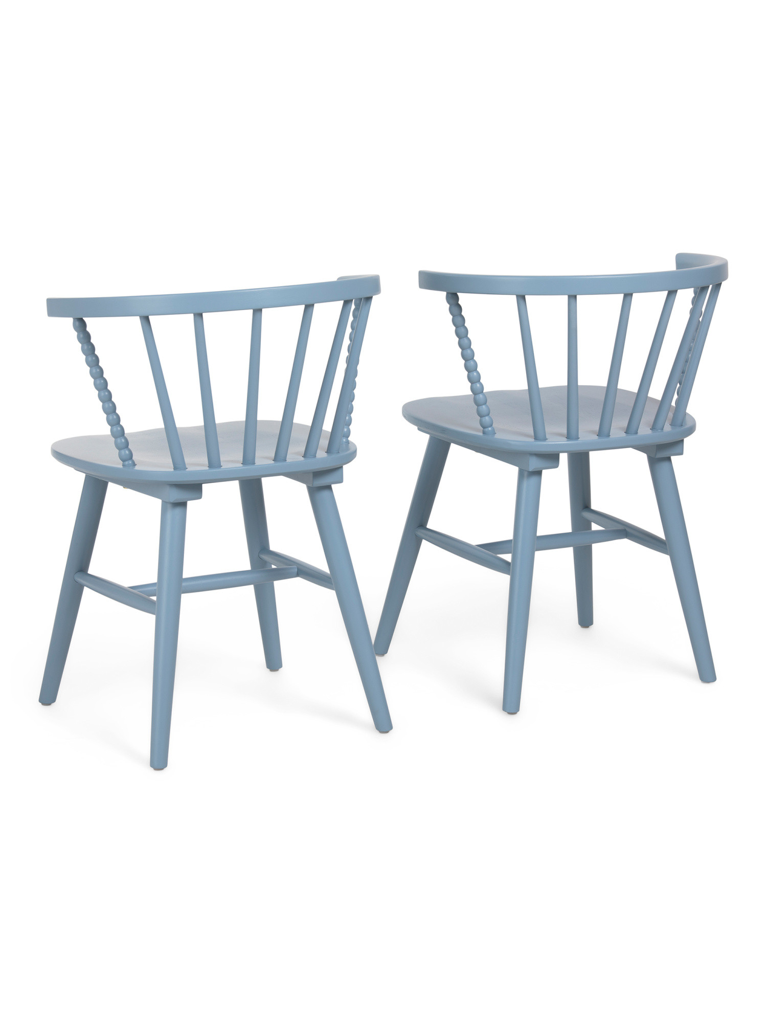 Set Of 2 22x31 Spindle Back Dining Chairs | TJ Maxx