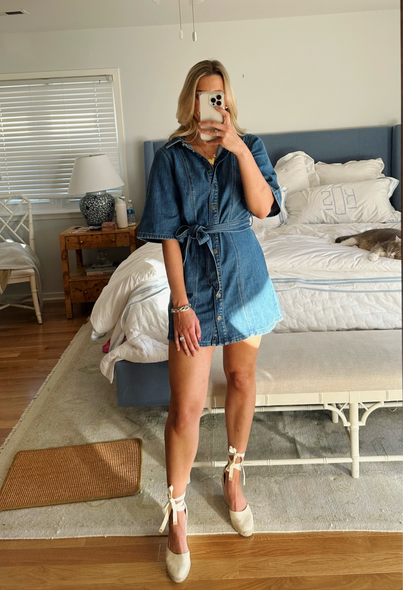 Spring Dress. Wearing size small 

#LTKSeasonal #LTKfindsunder50