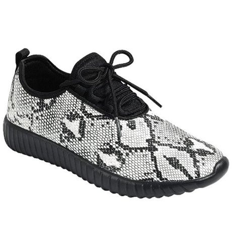Women Light Weight Cross Training Graffiti Print Sneakers | Walmart (US)