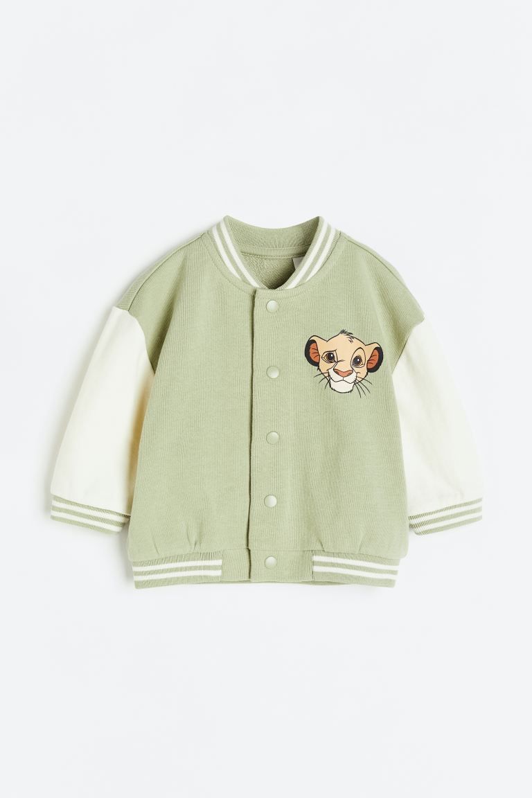 Printed Baseball Jacket | H&M (US + CA)