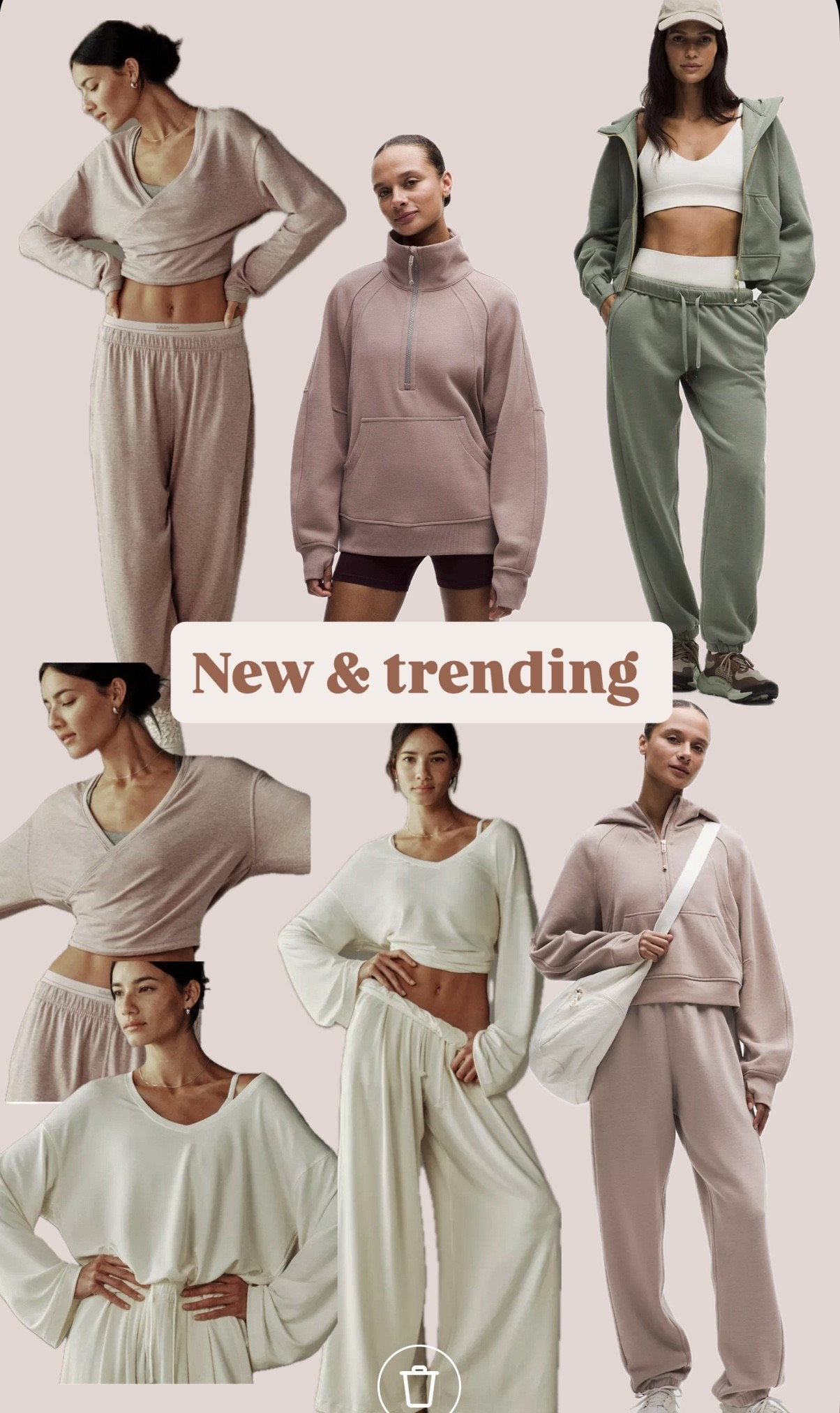 New Lulu faves 
Trending 
Athleisure 
Cozy finds 

#LTKmomlife #LTKgrwm