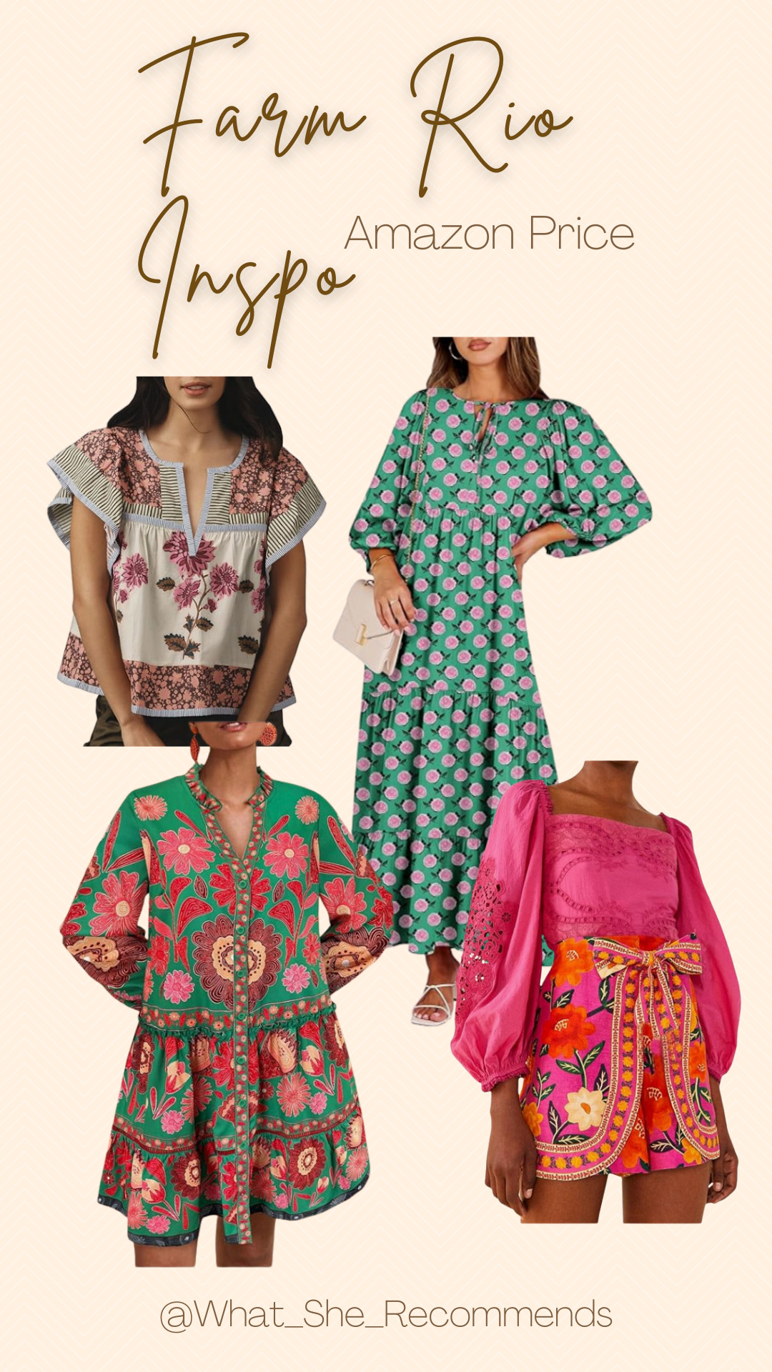 Farm Rio inspired pieces, Amazon price! Shop these looks for under $50 below 

 #LTKSaleAlert #LTKMidsize #LTKPetite