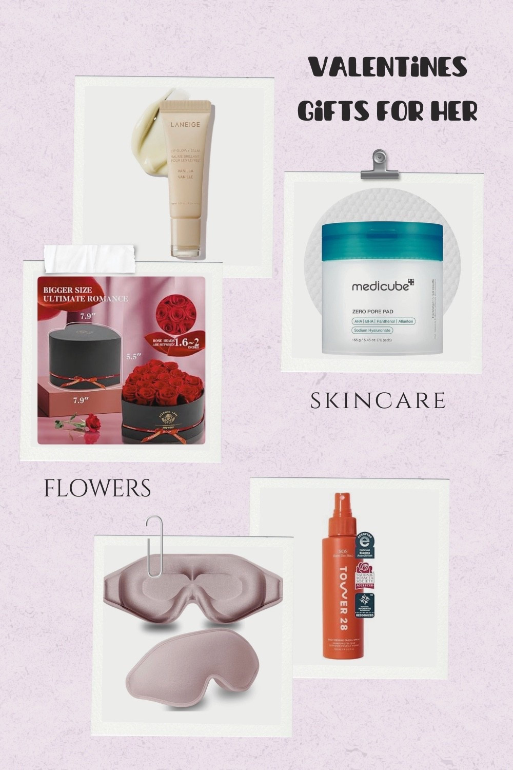 Valentine’s Day gifts for her shale actually wants! Amazon edition. #giftguide #amazon #valentinesgifts

#LTKValentine #LTKmomlife #LTKBeauty