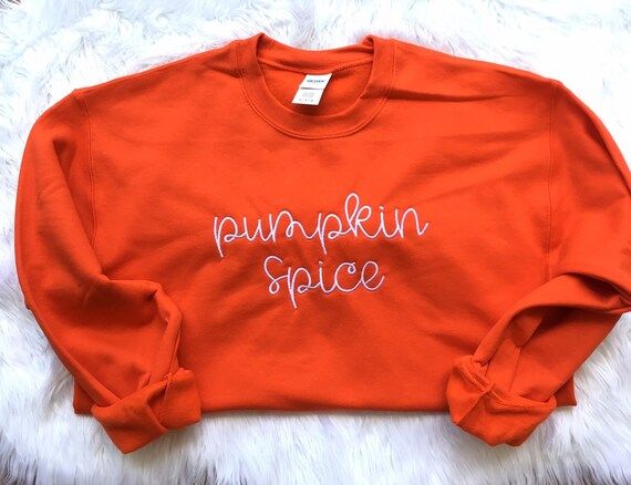 Pumpkin Spice Sweatshirt | Fall Sweatshirt | Pumpkin Spice | Etsy (US)