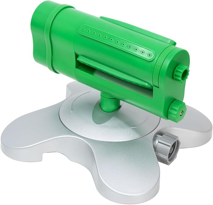 RESTMO Turbo Oscillating Sprinkler, Large Yard Irrigation Sprinkler with Stable Base, Adjustable ... | Amazon (US)