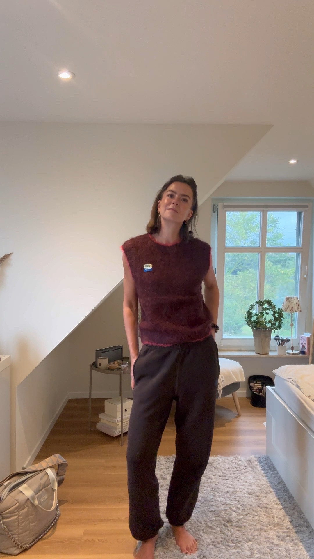 first cozy early autumn look 🍂 burgundy meets brown! 🤎 full American Vintage! 

#LTKeurope #LTKdeutschland #LTKautumn