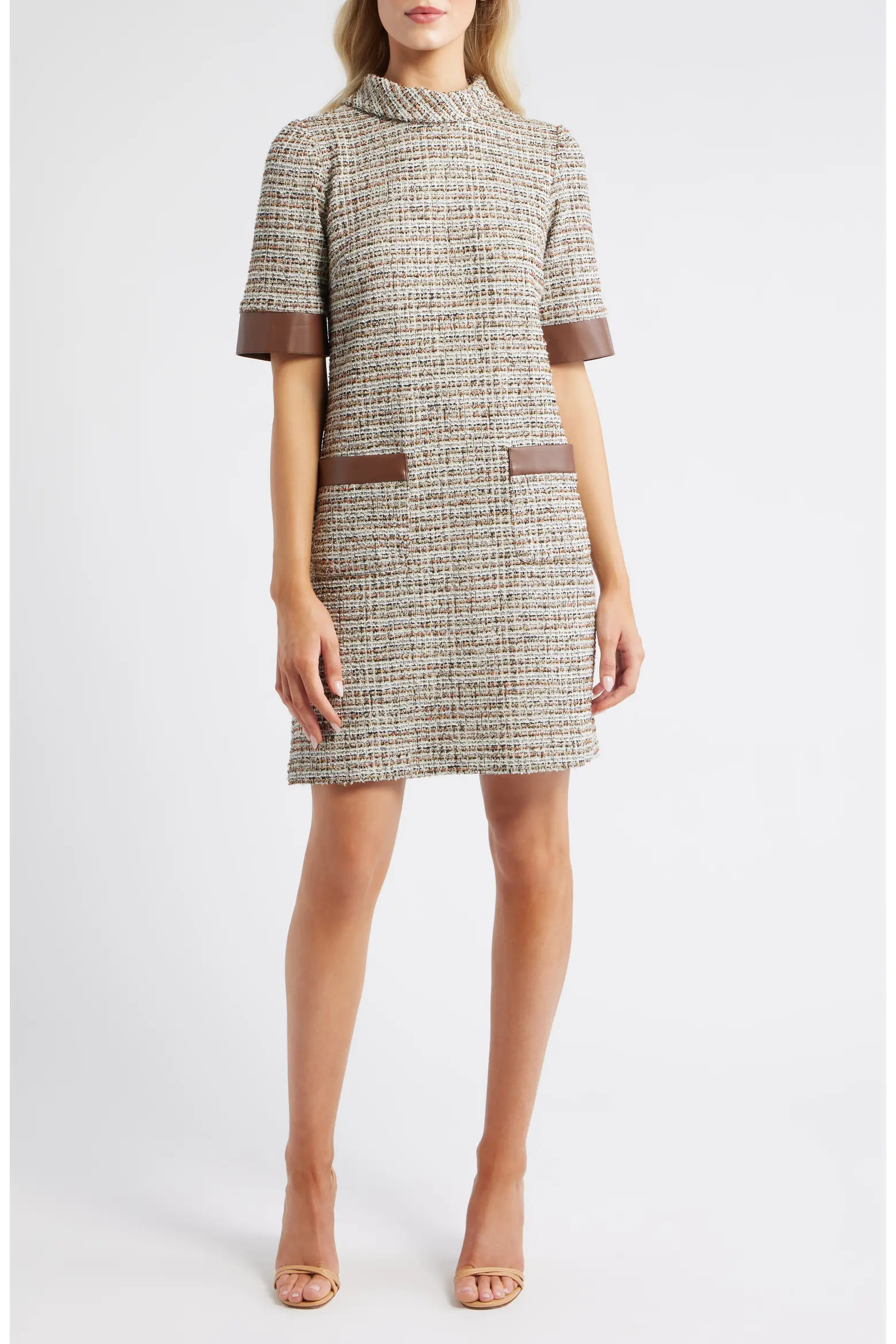 Metallic Tweed Dress (Women) | Nordstrom | Nordstrom