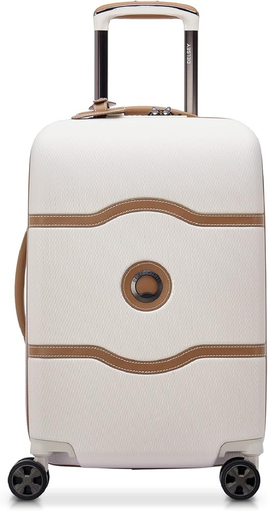 DELSEY PARIS Chatelet Air 2.0 Hardside Luggage with Spinner Wheels, Angora, Carry on 19 Inch | Amazon (US)